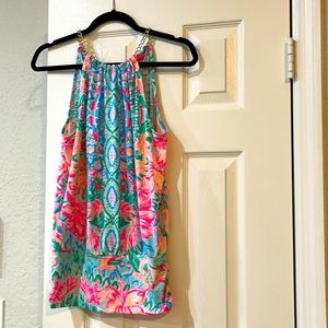 Lily Pulitzer halter top, Size XS